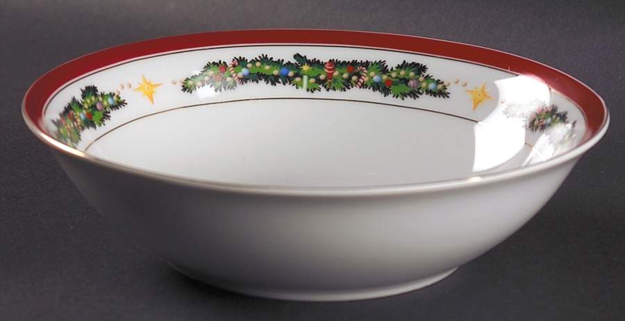 Tree 9" Round Serving Bowl by JCPenney-1