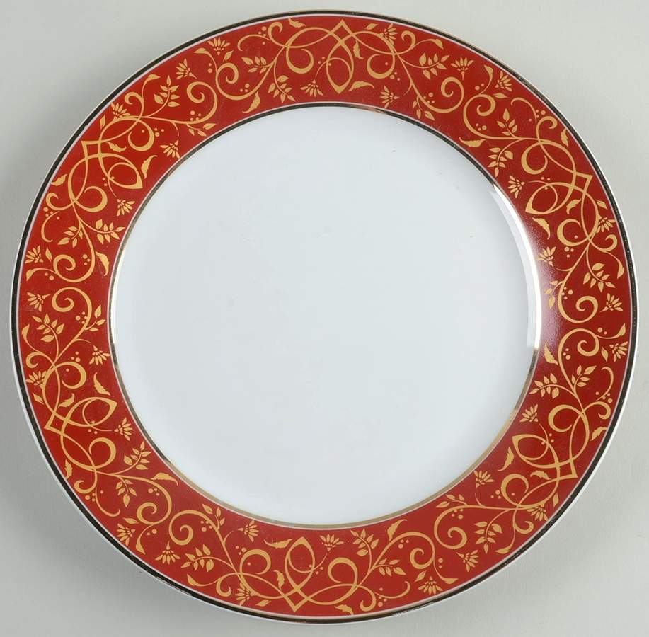 Chambour Red Salad Plate by JCPenney-1