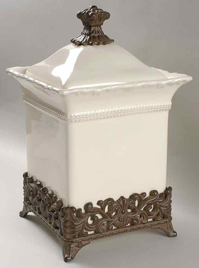 Foret Medium Canister with Metal Base by JCPenney-1