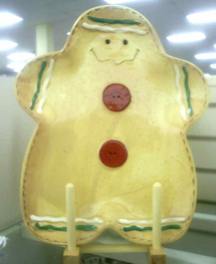 Grandmas Gingerbread Gingerbread Platter by J A Designs-1
