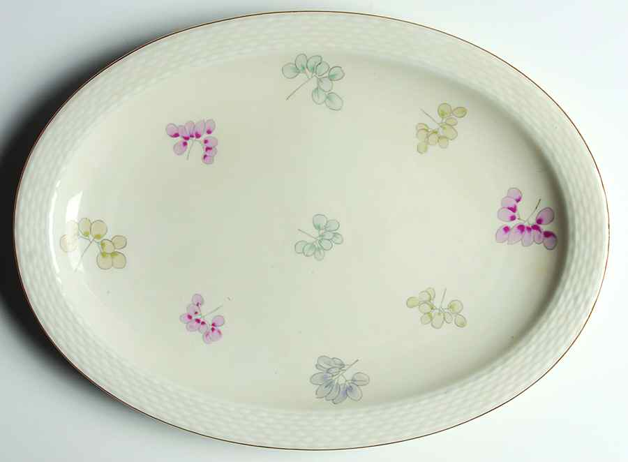 JOH377 12" Oval Serving Platter by Johann Haviland-1