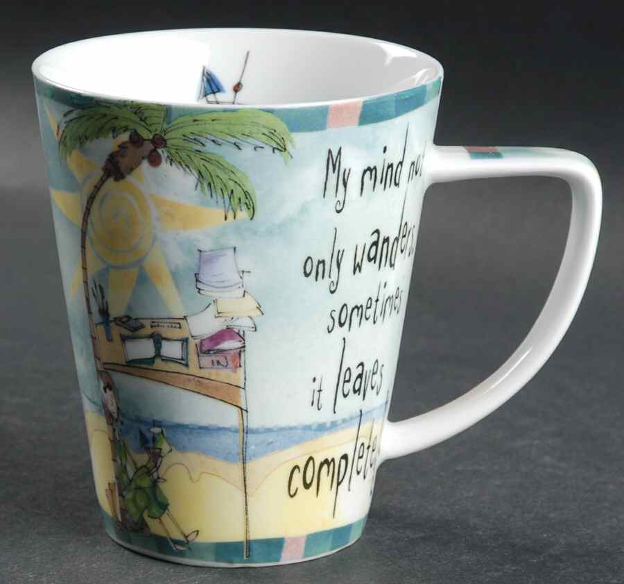 Born To Shop Classic Mug by Johnson Brothers-1
