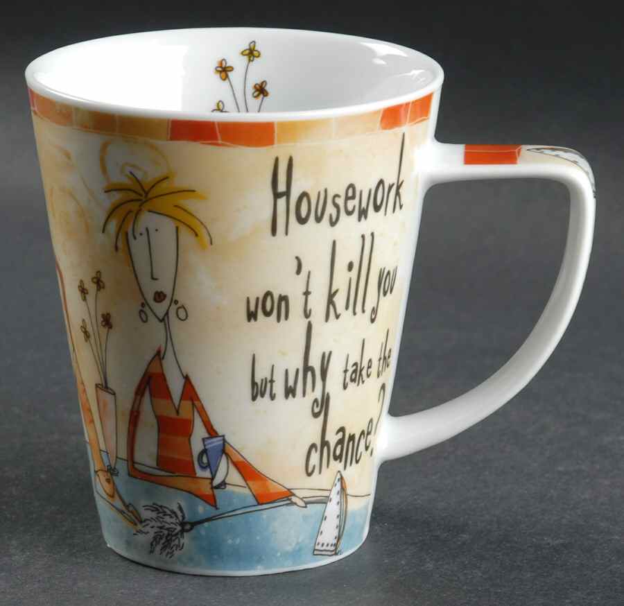 Born To Shop Classic Mug by Johnson Brothers-1