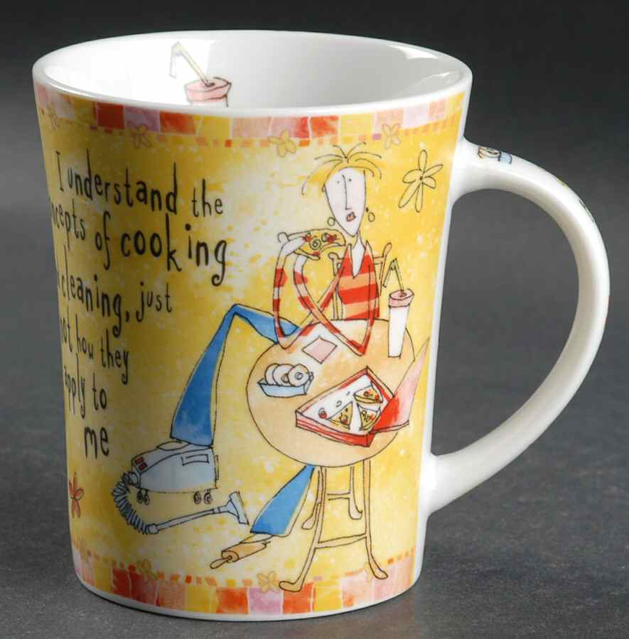 Born To Shop Classic Mug by Johnson Brothers-1
