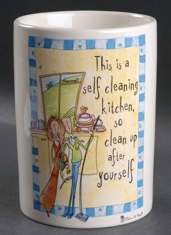 Born To Shop Classic Utensil Holder by Johnson Brothers-1