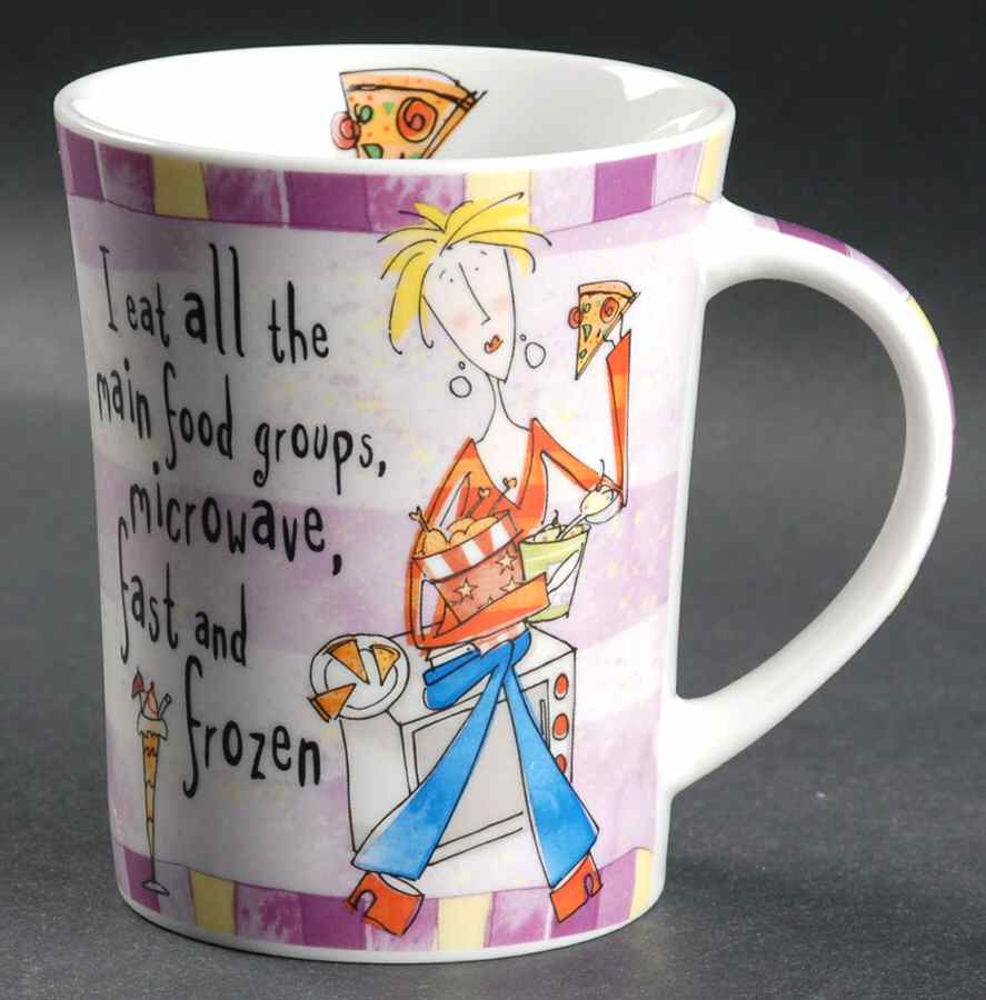 Born To Shop Classic Mug by Johnson Brothers-1