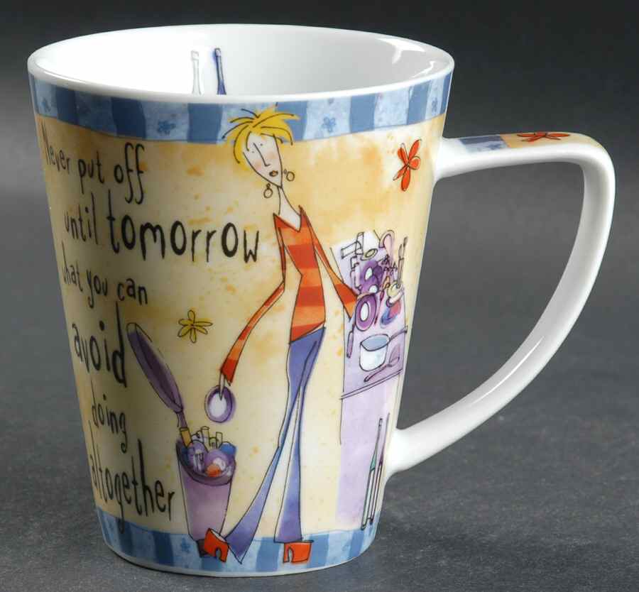 Born To Shop Classic Mug by Johnson Brothers-1