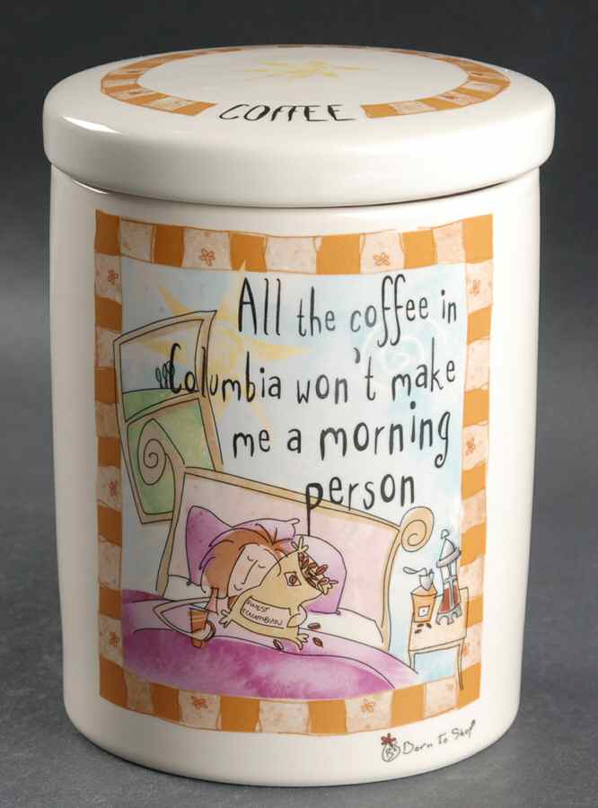 Born To Shop Classic Coffee Canister & Lid by Johnson Brothers-1