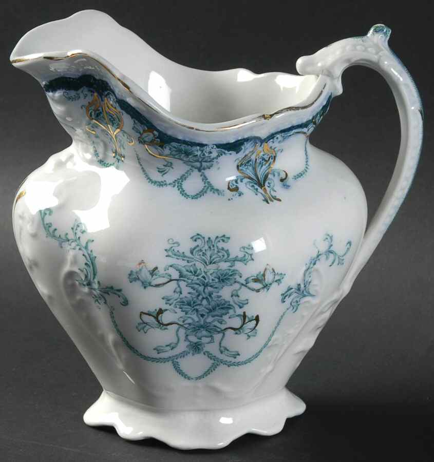 Dartmouth Blue Green Creamer by Johnson Brothers-1