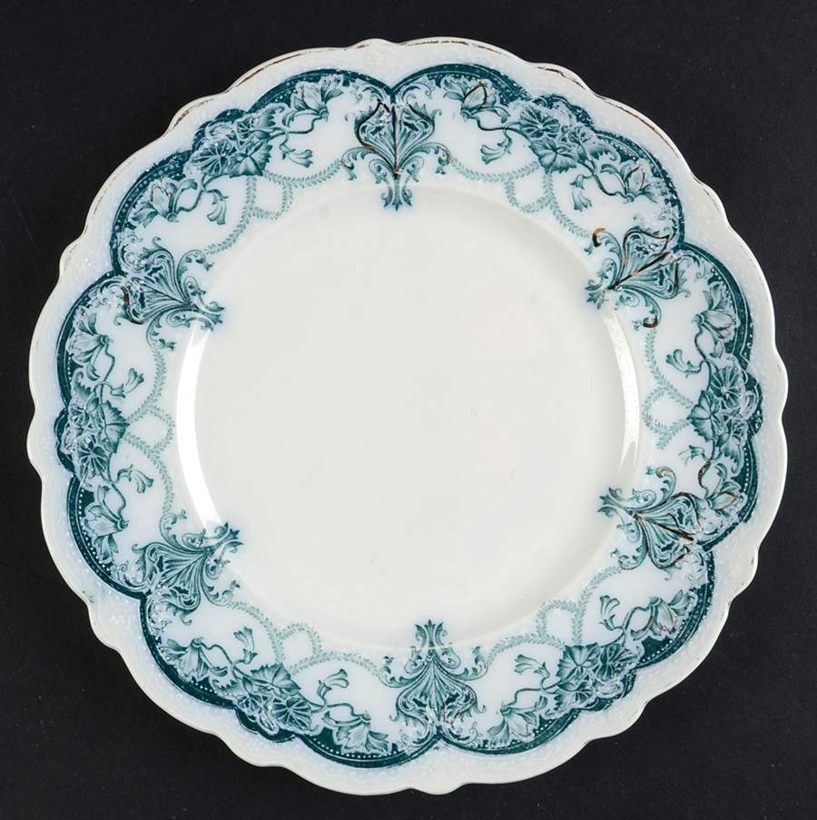 Dartmouth Blue Green Salad Plate by Johnson Brothers-1