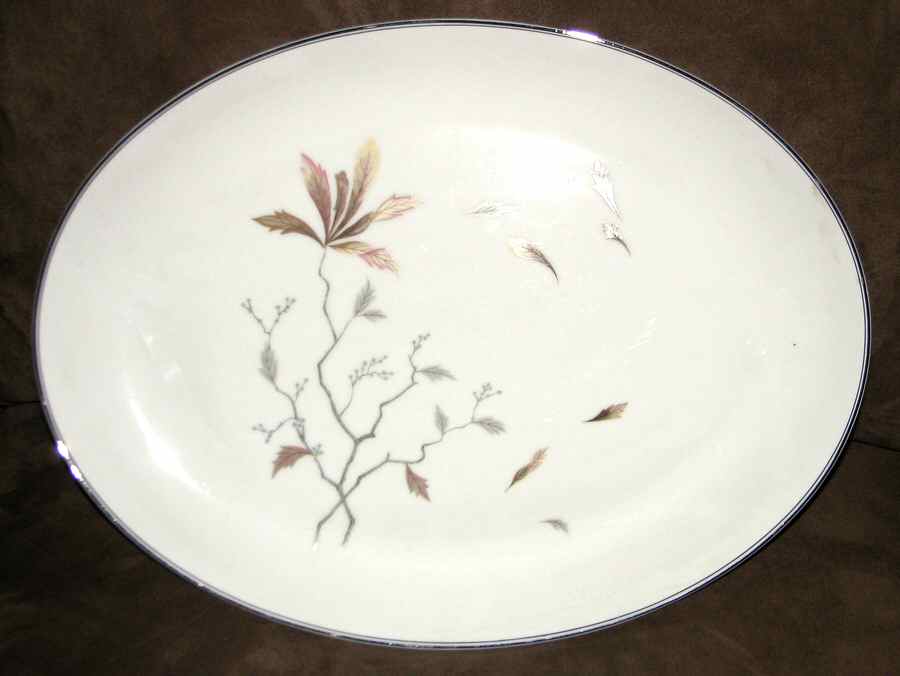 Joy 14" Oval Serving Platter by Japan-1