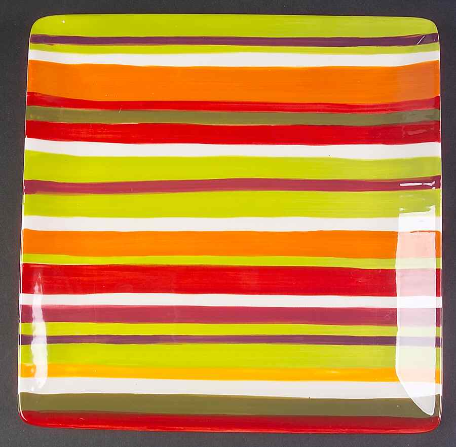 Vibrant Garden Square Dinner Plate by JCPenney-1