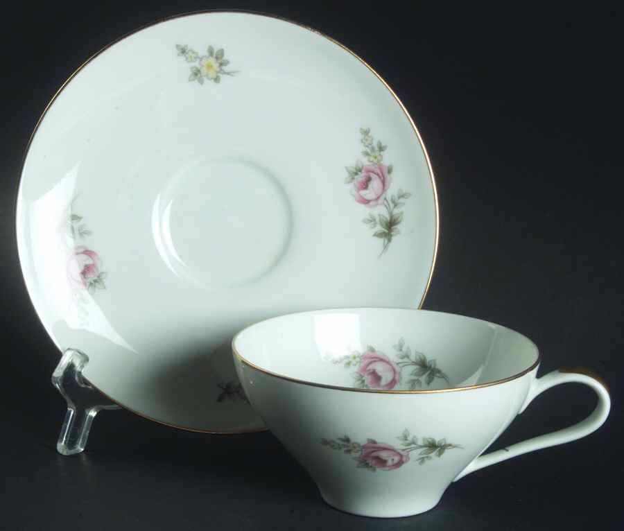 JOH379 Footed Cup & Saucer Set by Johann Haviland-1