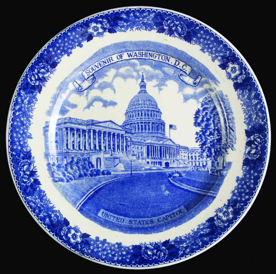 Washington Plate, The Bread & Butter Plate by Jonroth Studios-1