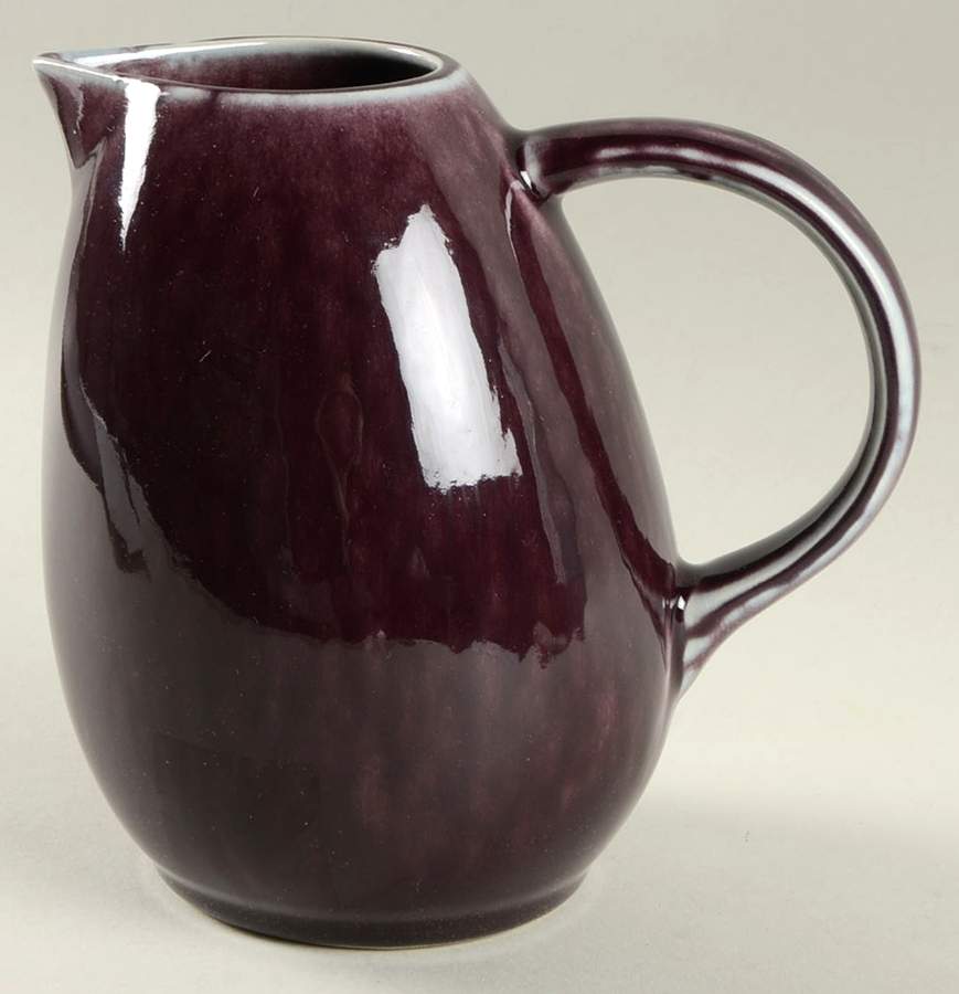 Tourron Eggplant 34 Oz Pitcher by Jars-France-1