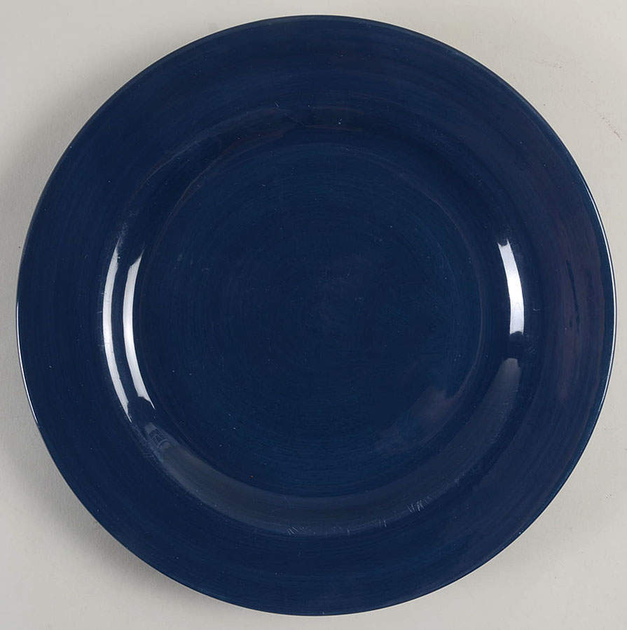 Dark Navy Dinner Plate by JCPenney-1