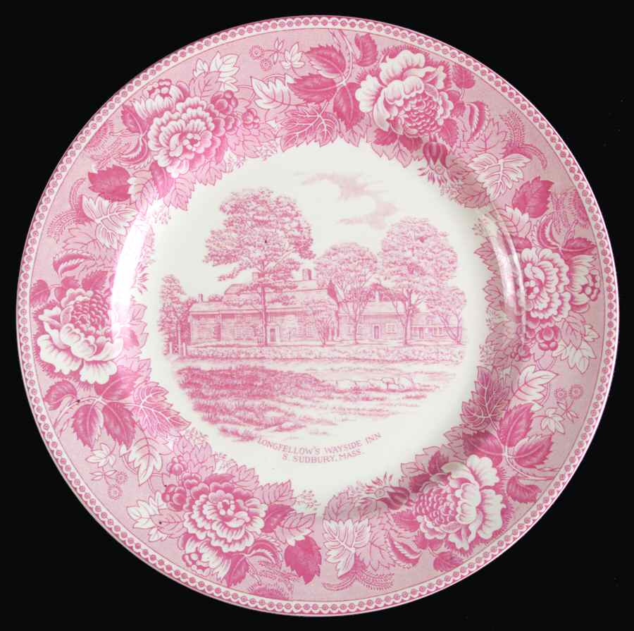Longfellow's Wayside Inn Dinner Plate by Jonroth Studios-1