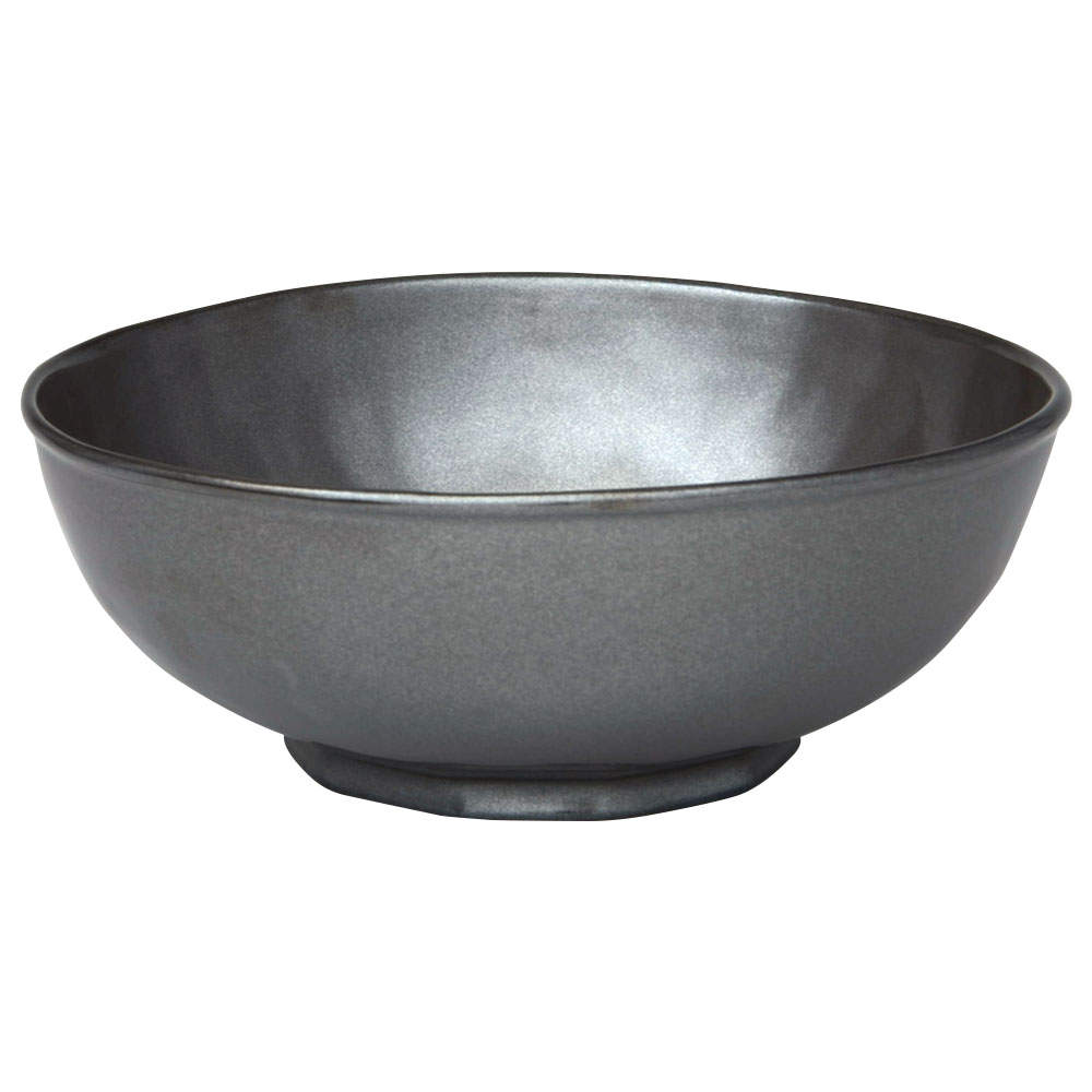Pewter Stoneware 10" Round Serving Bowl by Juliska Ceramics-1