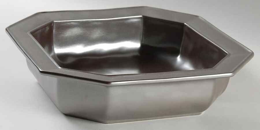Pewter Stoneware 10" Square Baker by Juliska Ceramics-1