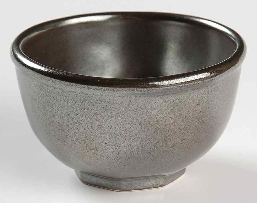 Pewter Stoneware Fruit/Dessert (Sauce) Bowl by Juliska Ceramics-1