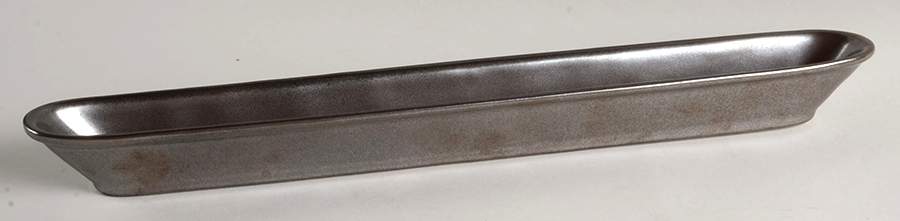 Pewter Stoneware Olive Boat by Juliska Ceramics-1