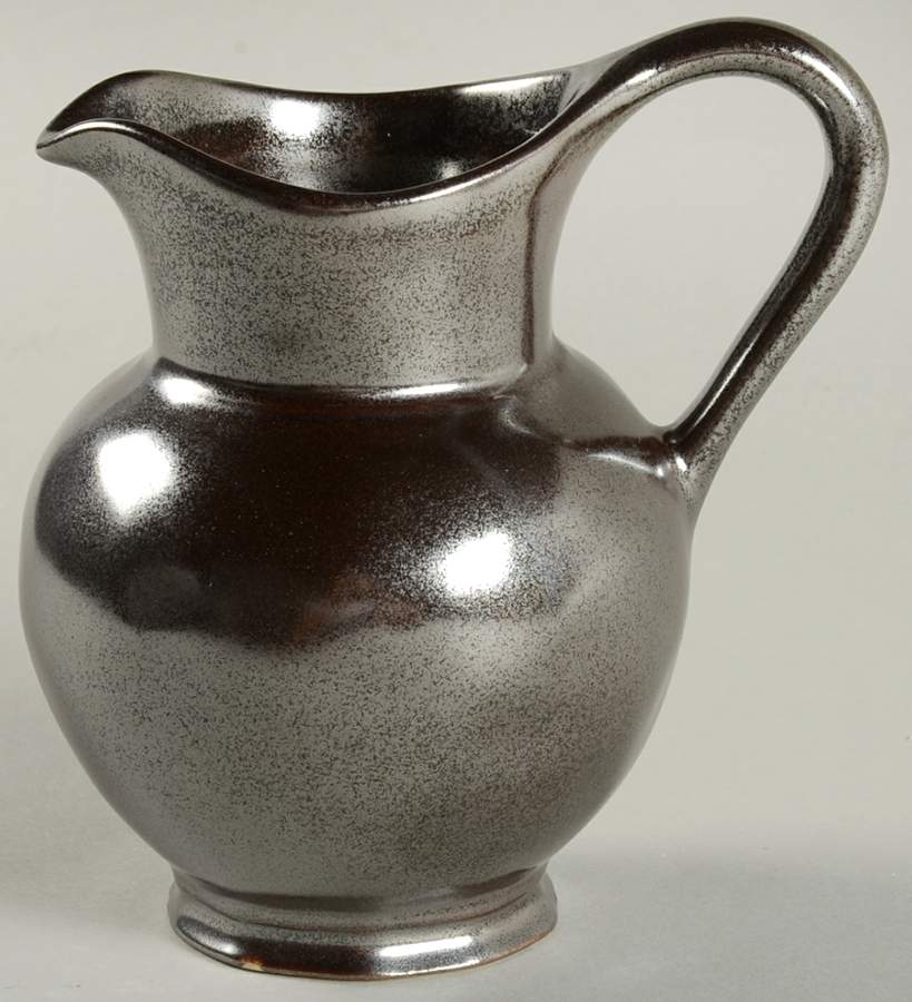 Pewter Stoneware Creamer by Juliska Ceramics-1