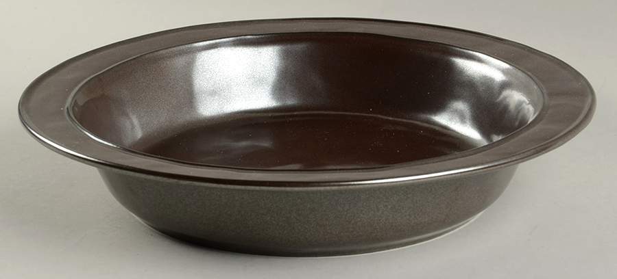 Pewter Stoneware Pie Dish by Juliska Ceramics-1