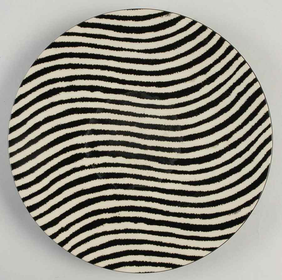 Zebra Dinner Plate by Joseph Abboud-1