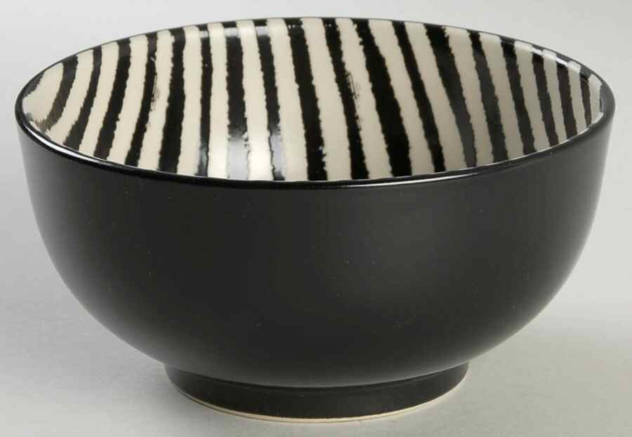 Zebra Soup/Cereal Bowl by Joseph Abboud-1