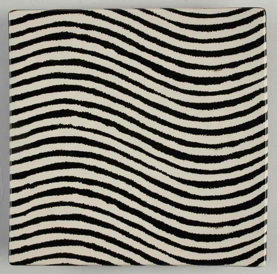 Zebra Square Luncheon Plate by Joseph Abboud-1