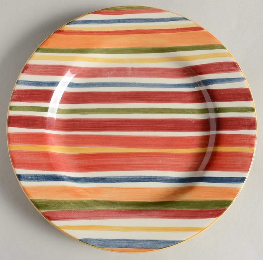 Tango Stripe Salad Plate by JCPenney-1