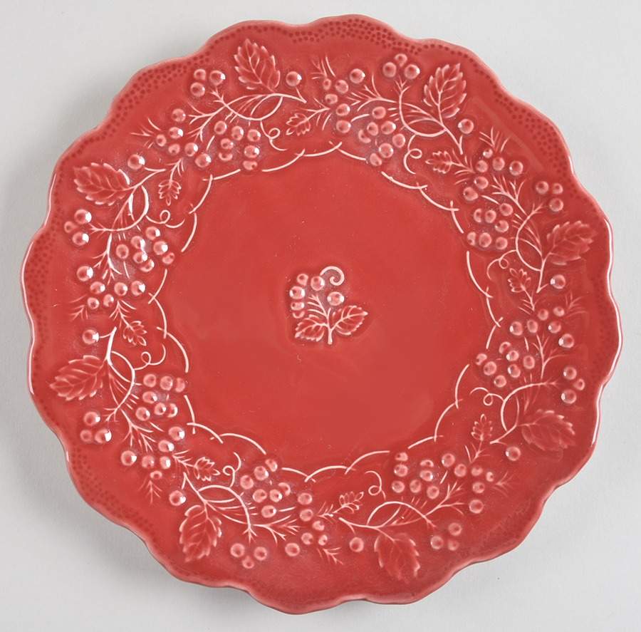 Winterberry Salad/Dessert Plate by Jay Willfred-1