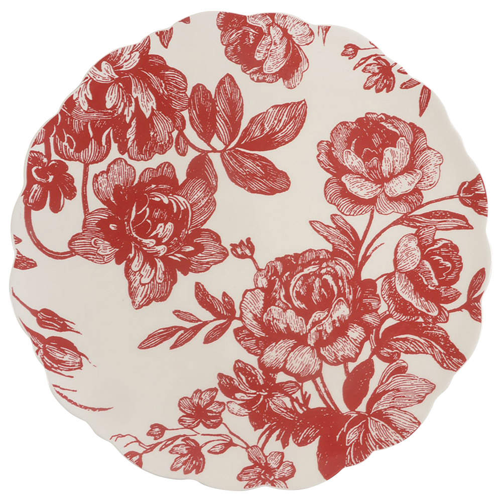 Woodland Toile Dinner Plate by Jay Willfred-1
