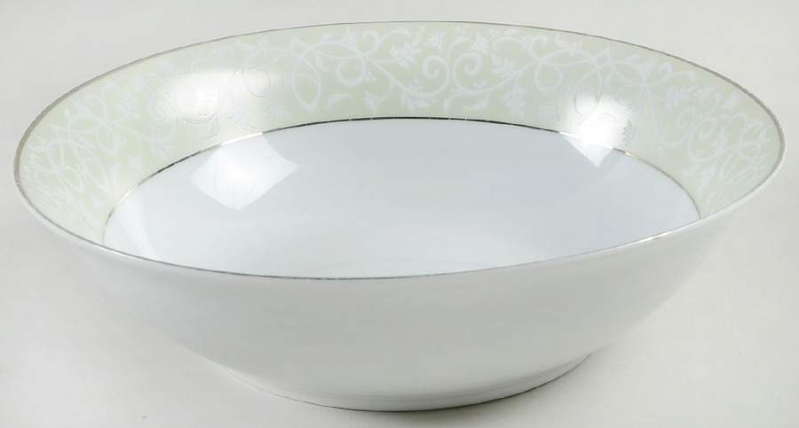 Chambour Green 9" Round Vegetable Bowl by JCPenney-1