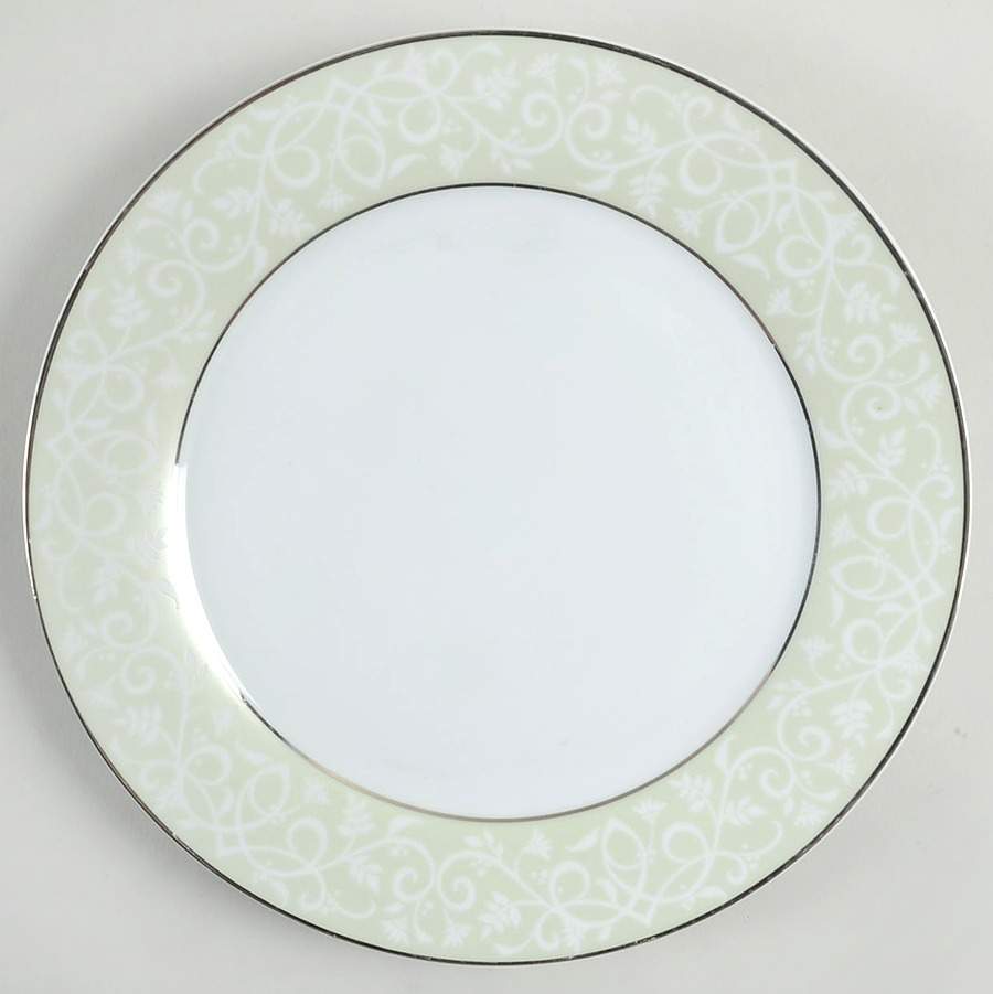 Chambour Green Dinner Plate by JCPenney-1