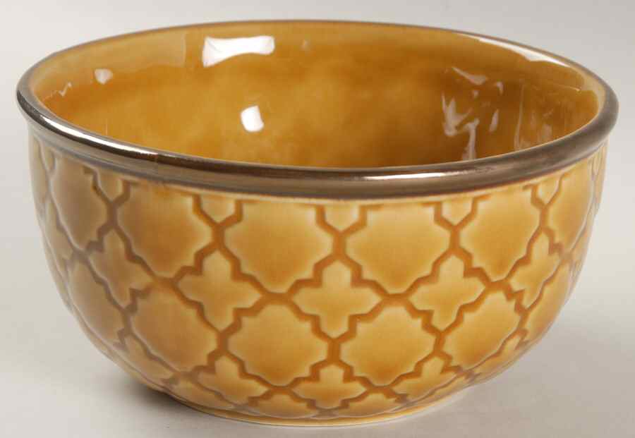 Artesia Gold Soup/Cereal Bowl by JCPenney-1