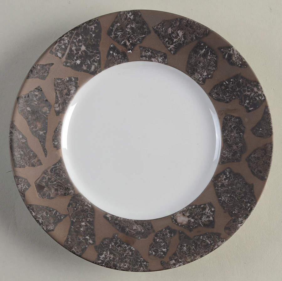 Gypsie Black Bread & Butter Plate by Jaune de Chrome-1