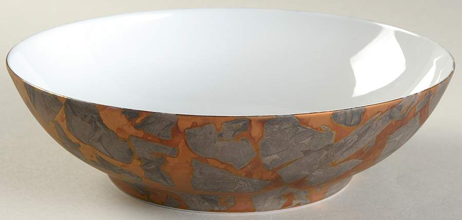 Gypsie Gold Coupe Soup Bowl by Jaune de Chrome-1