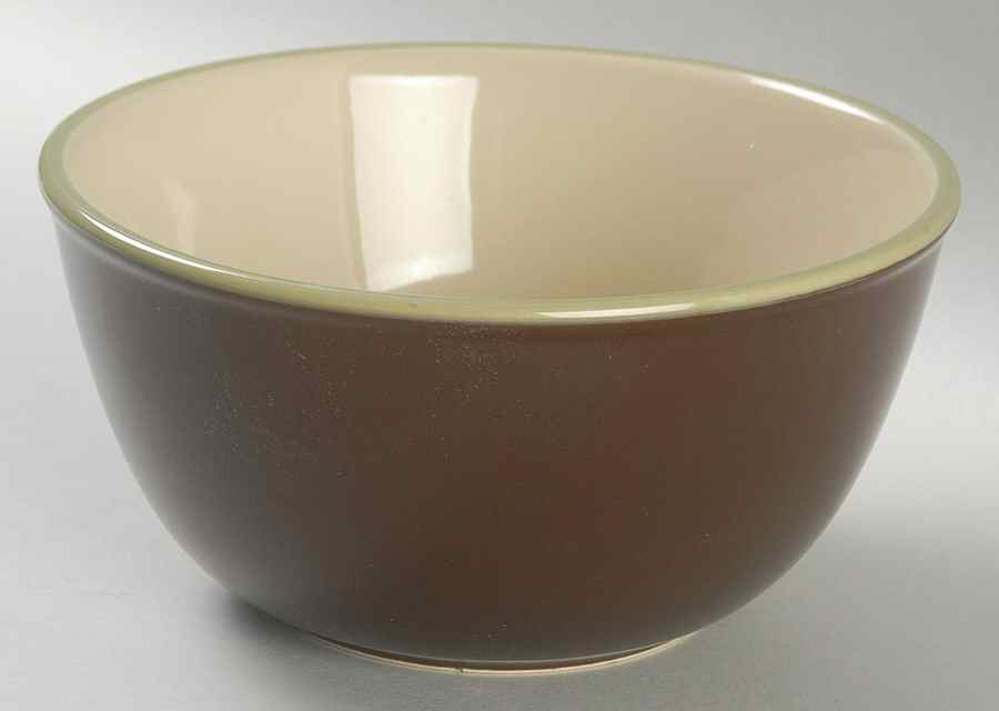 Turkish Floral Brown Soup/Cereal Bowl by Jaclyn Smith-1