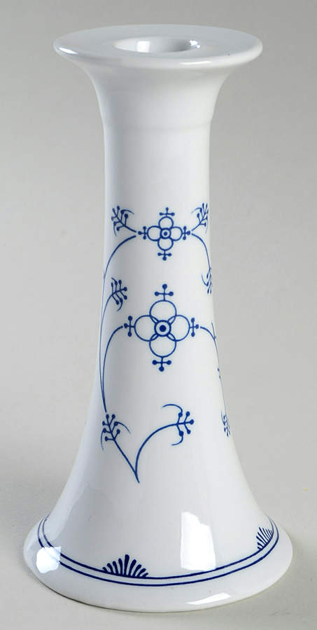 Blau Saks 6" Candlestick by Jaeger-1