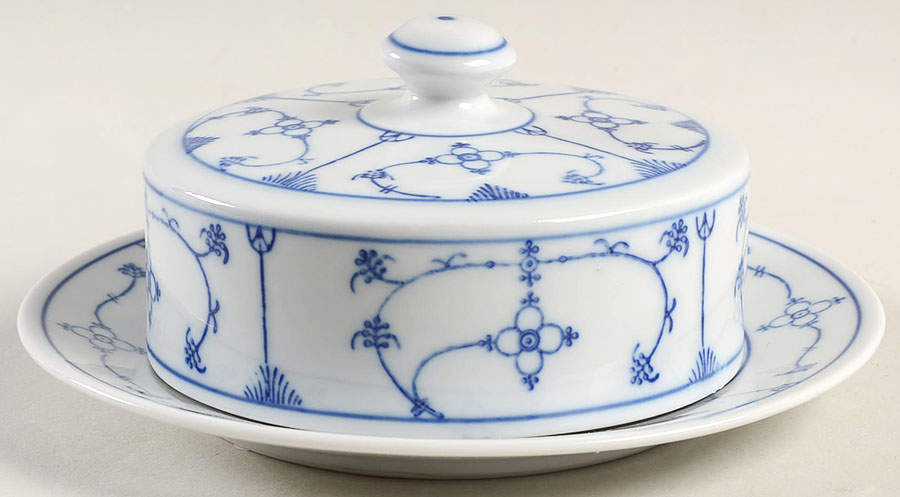 Blau Saks Round Covered Butter by Jaeger-1