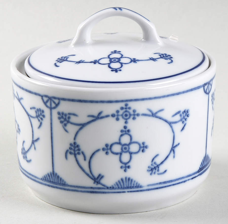Blau Saks Mini Sugar Bowl & Lid by Jaeger-1