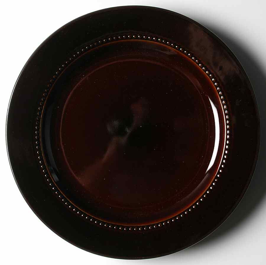 Artesia Brown (Round) Dinner Plate by JCPenney-1