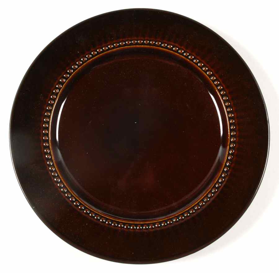 Artesia Brown (Round) Salad Plate by JCPenney-1