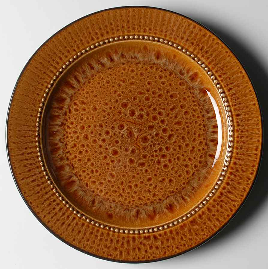 Artesia Tiger's Eye (Round) Dinner Plate by JCPenney-1
