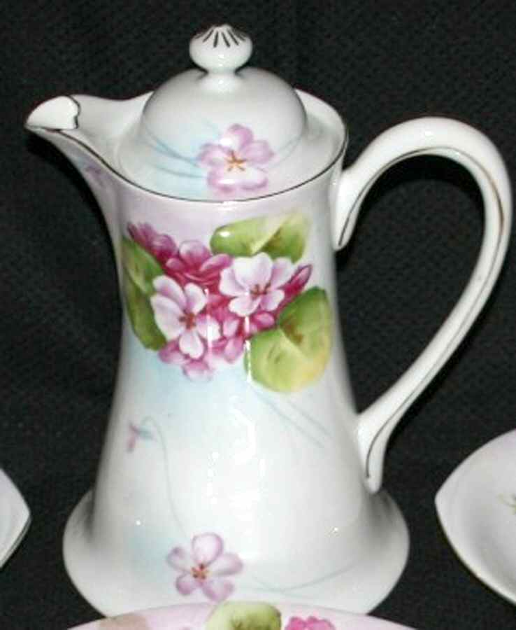 JAP855 Chocolate Pot & Lid by Japan-1