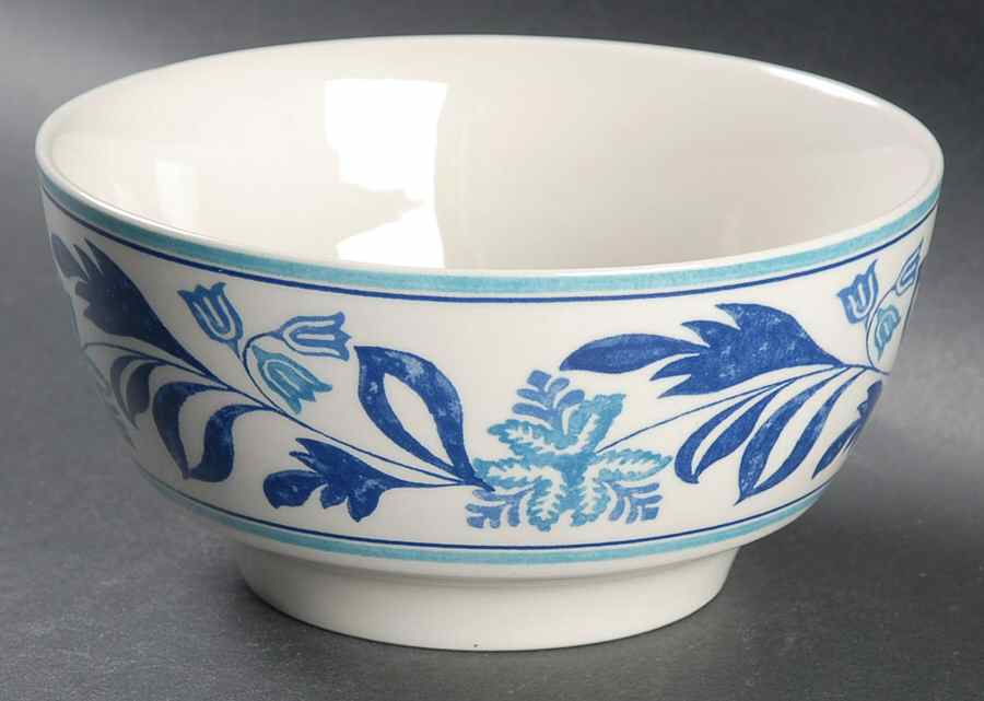 Farmhouse Blue Fern Soup/Cereal Bowl by Johnson Brothers-1