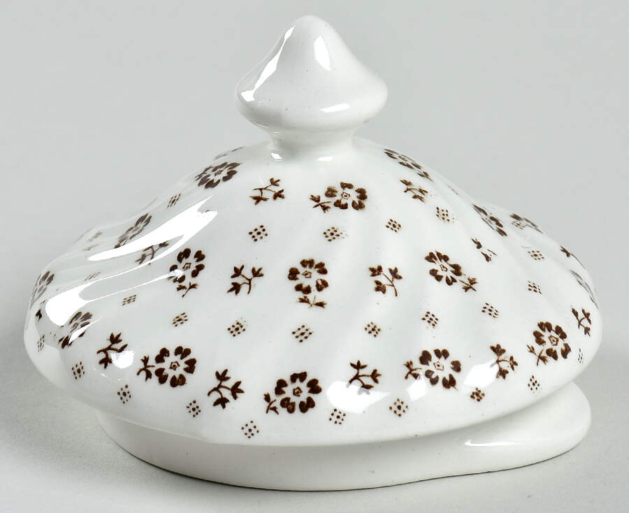 Mille Fleurs Brown Lid for Teapot by Johnson Brothers-1