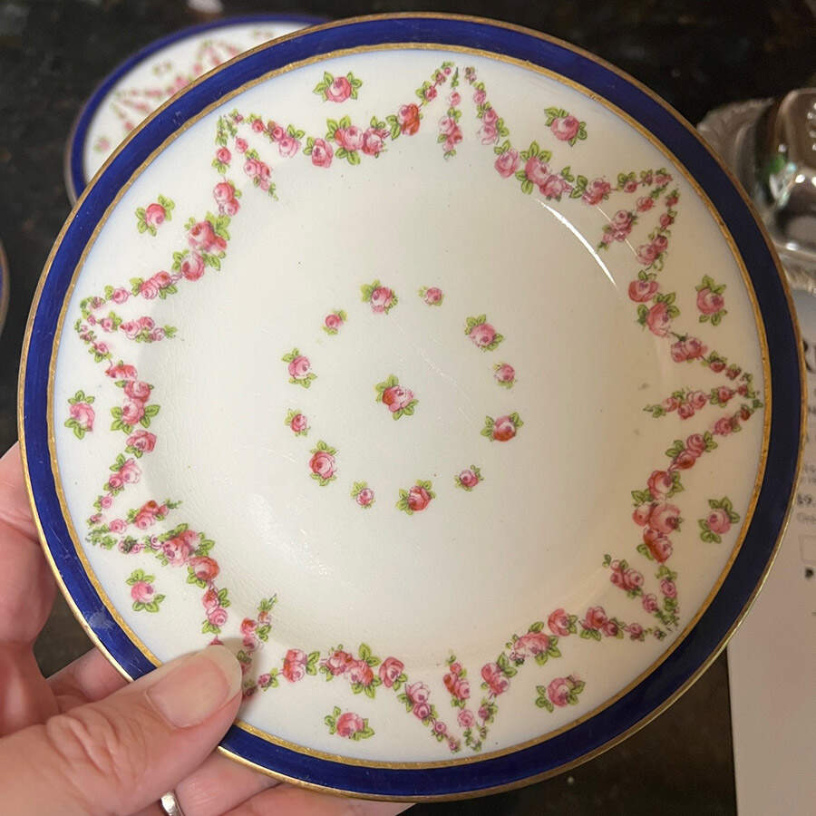 A38901-2 Dinner Plate by George Jones & Sons-1