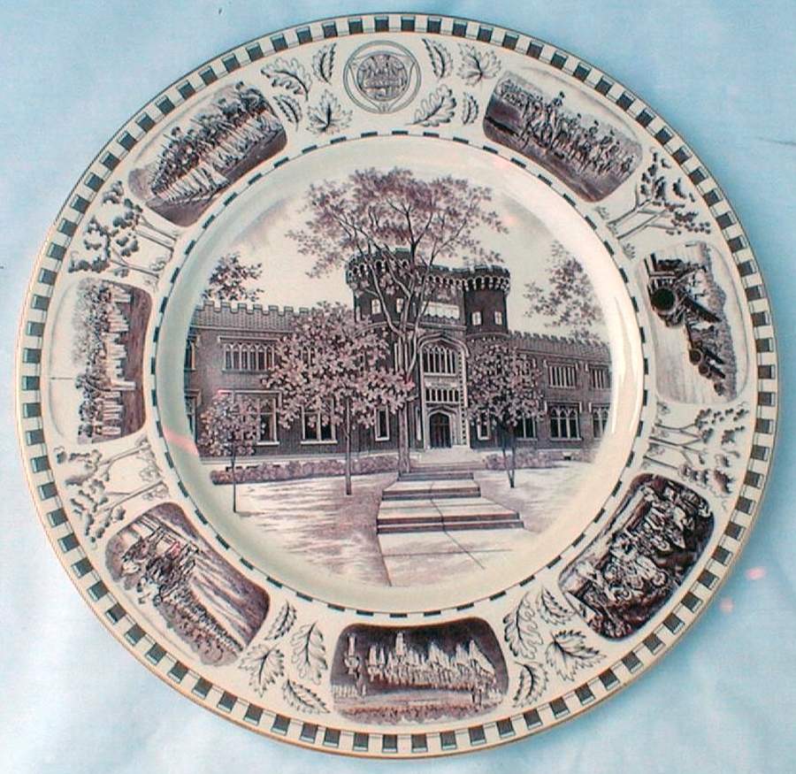 Culver Military Academy Dinner Plate by Jonroth Studios-1